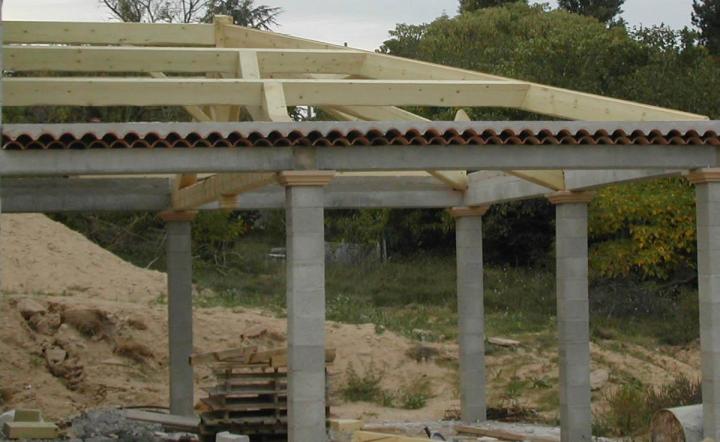 Pose de charpente Valence